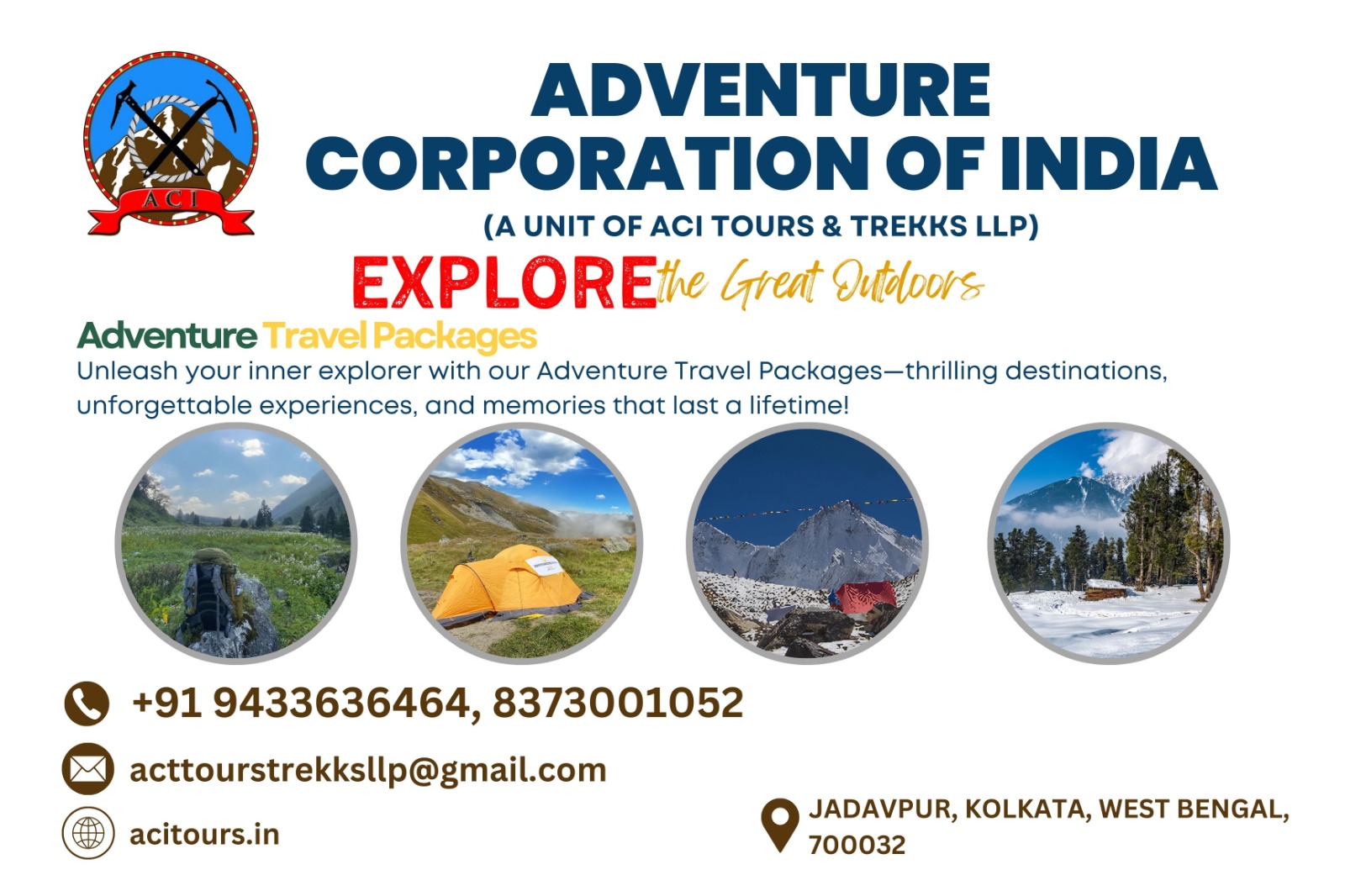 ACI Tours & Trekks LLP (Adventure Corporation of India)